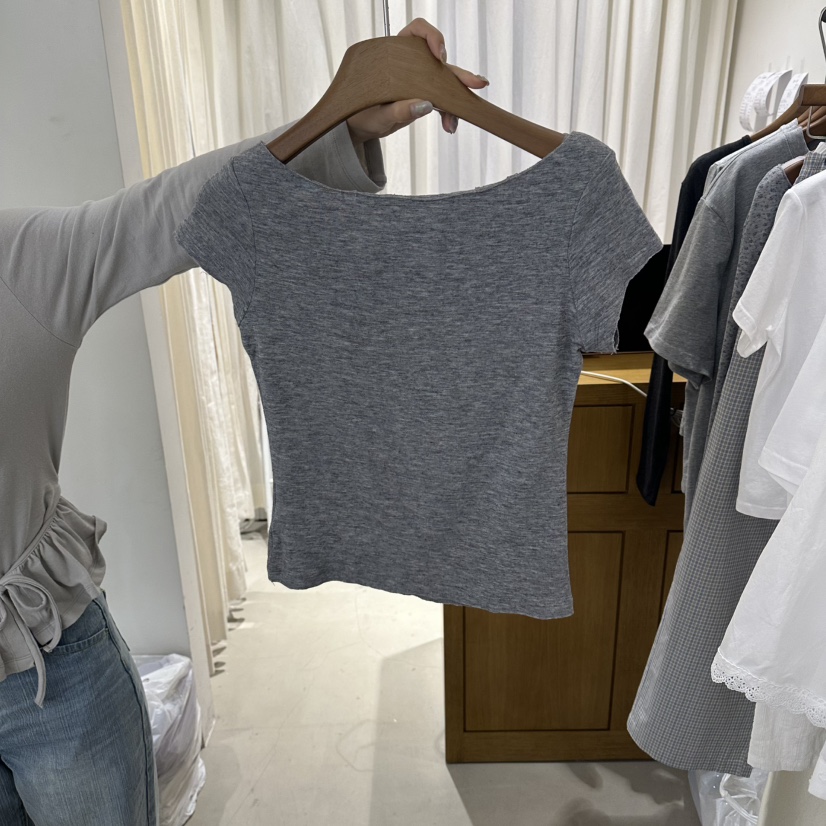 SIERRA韓國直郵女裝新品時尚熱賣職業人氣26春夏休閑推薦T恤SIERRAT恤