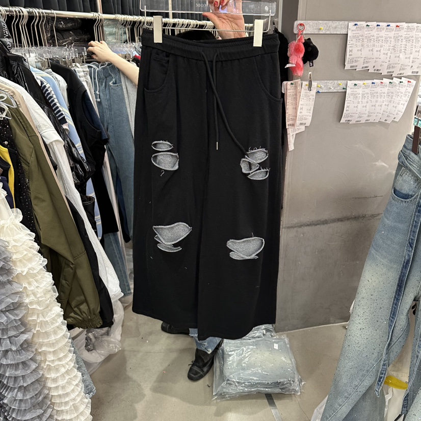 MOMAZU韓國東大門直郵女士新款26春夏職業休閑時尚休閑褲MOMAZU休閑褲圖色2