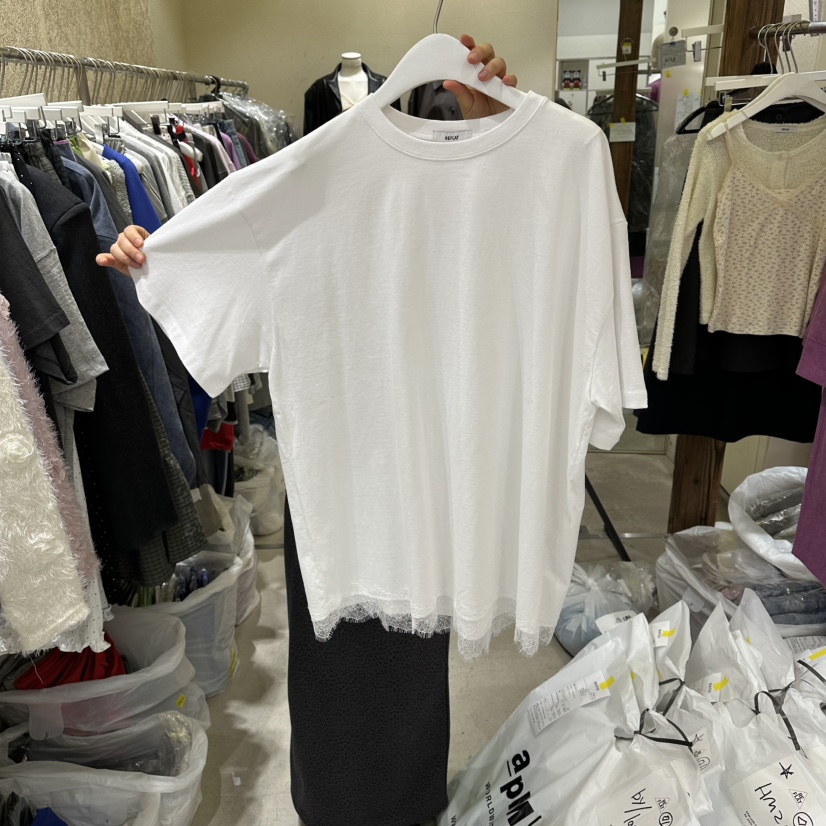 REFLAT韓國東大門代購女裝新品26春夏熱賣職業推薦休閑T恤REFLATT恤圖色1