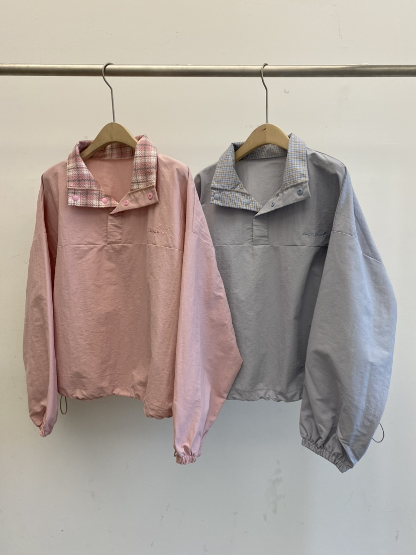 COCOMATON韓國直郵實拍女士新品職業26春夏推薦休閑夾克格子COCOMATON夾克