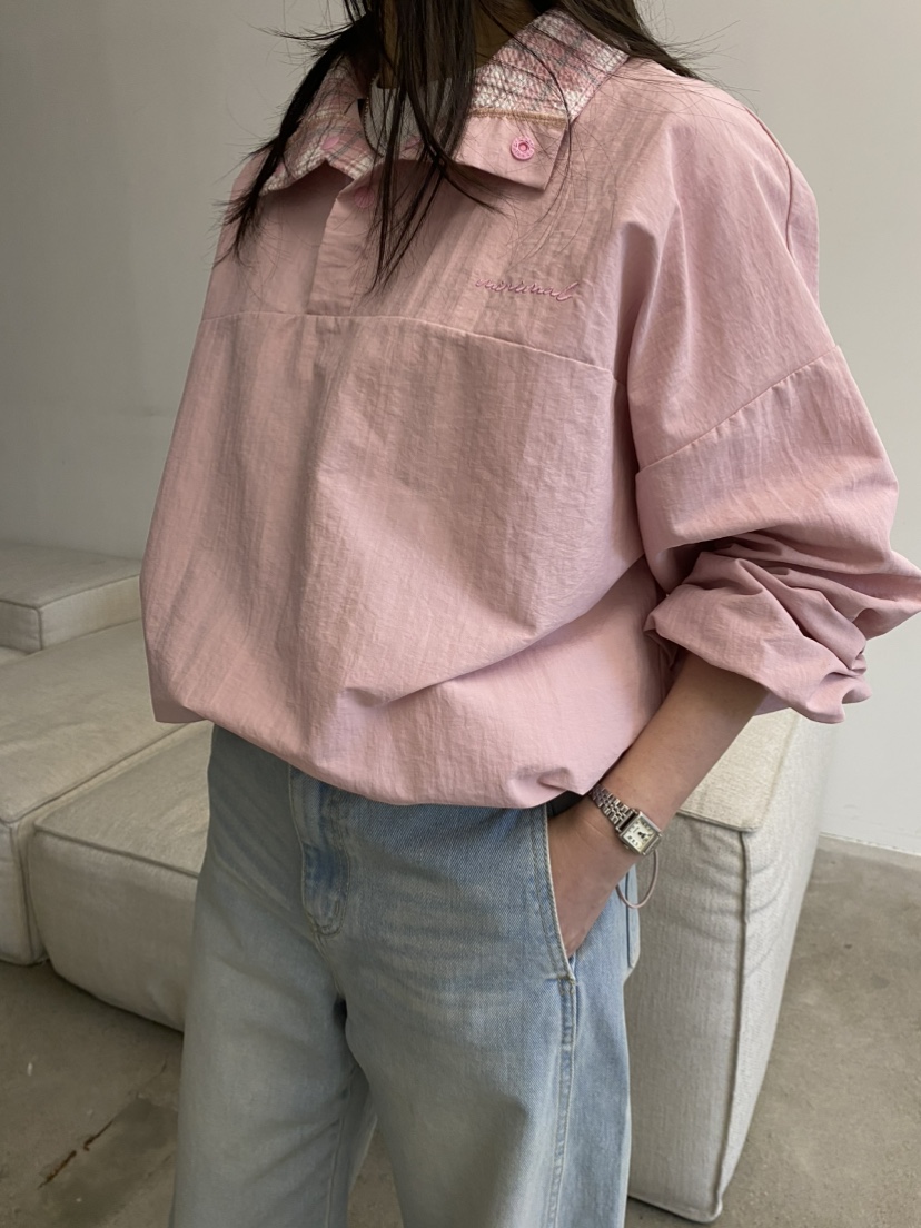 COCOMATON韓國直郵實拍女士新品職業26春夏推薦休閑夾克格子COCOMATON夾克