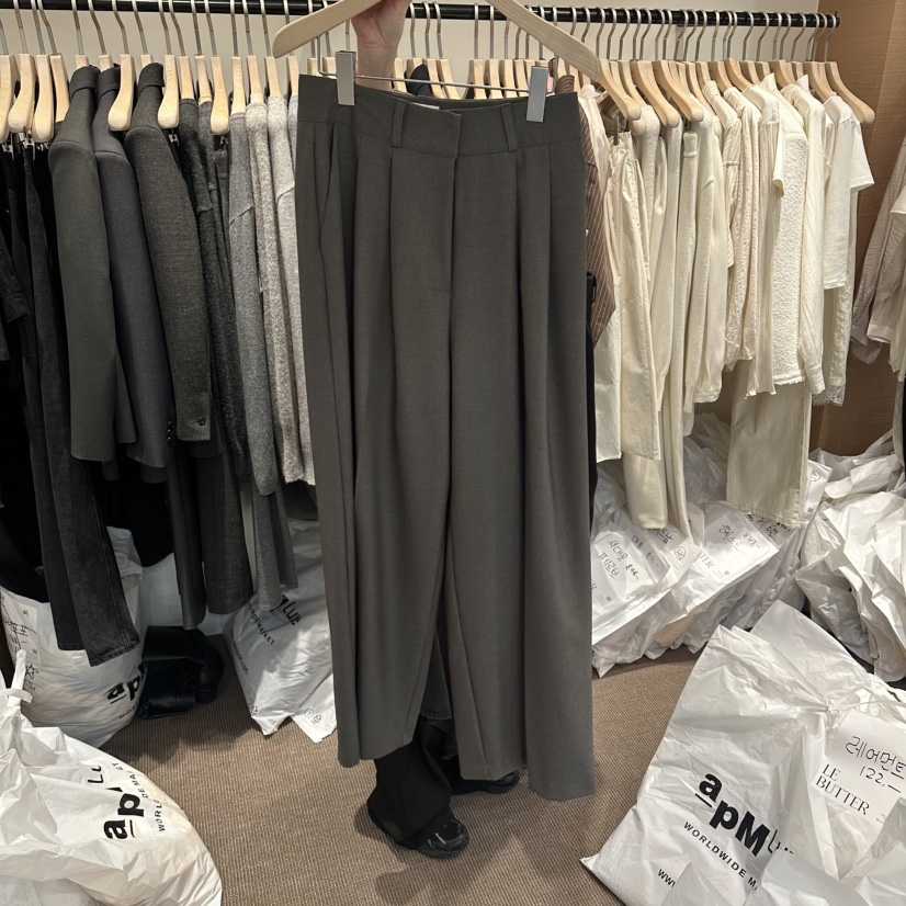 LE BUTTER韓國東大門直郵女裝新款職業人氣推薦時尚休閑褲LE BUTTER休閑褲圖色1