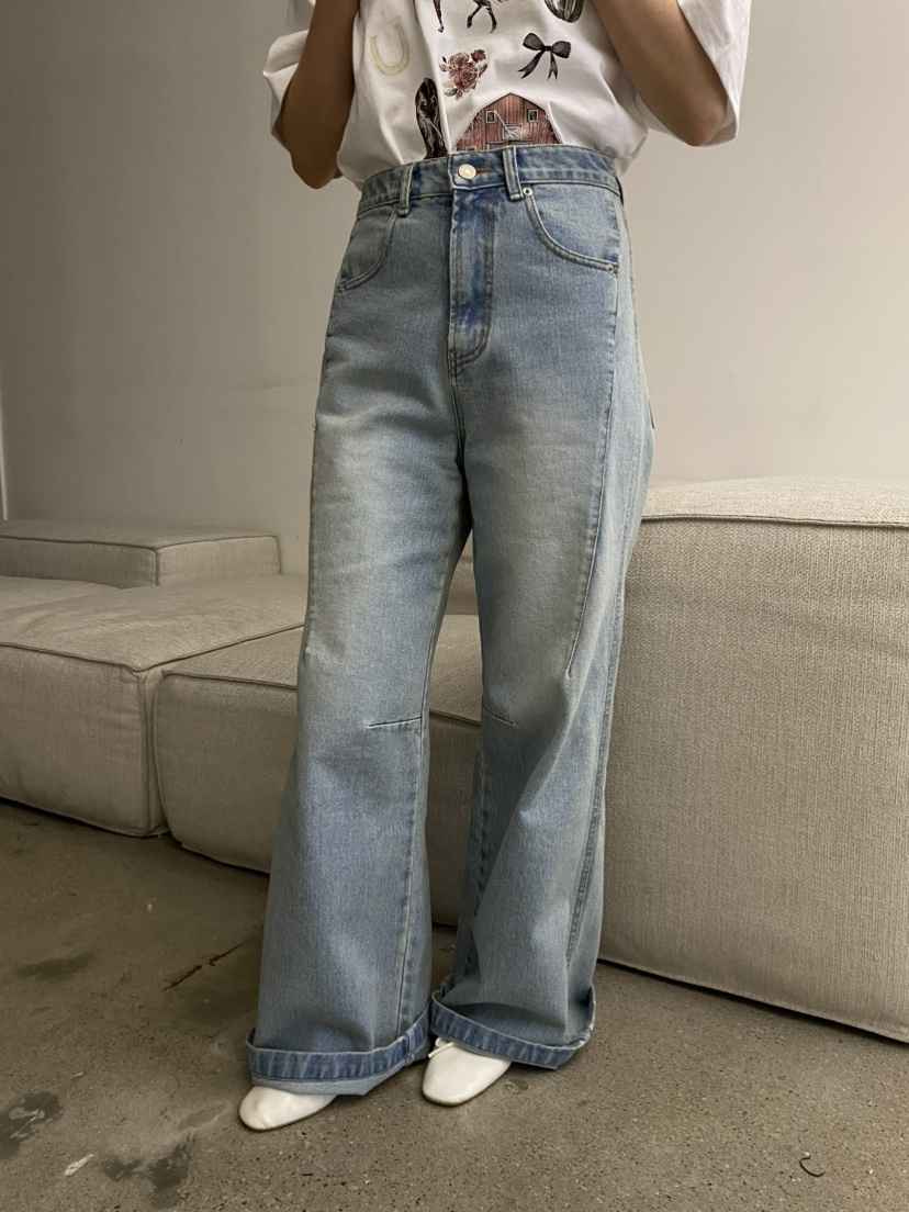 COCOMATON韓國直郵女裝新品熱賣時尚人氣職業26春夏牛仔褲COCOMATON牛仔褲