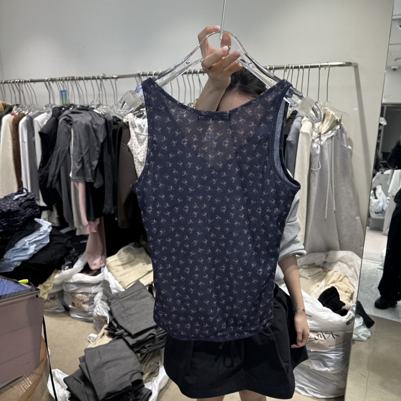 MAGNOLIA36-L韓國東大門直郵女裝新款推薦熱賣吊帶背心鏤空MAGNOLIA36-L吊帶/背心