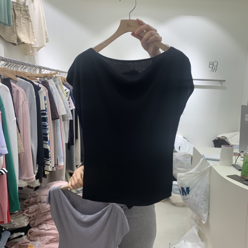 BY BOMI韓國代購女士新款休閑推薦職業人氣26春夏時尚T恤BY BOMIT恤圖色3