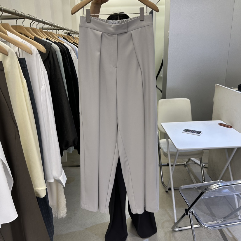 AMON韓國代購女裝新款休閑26春夏人氣職業熱賣推薦休閑褲AMON休閑褲圖色1