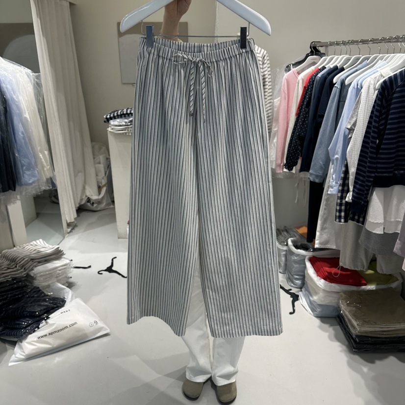 LORING RE I韓國直郵實拍女士新款26春夏職業休閑褲兔子LORING RE-I/BARE休閑褲圖色2棕色