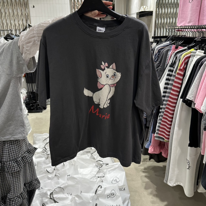 VANTA韓國東大門代購女裝新品熱賣推薦人氣時尚休閑26春夏T恤VANTAT恤圖色3墨色