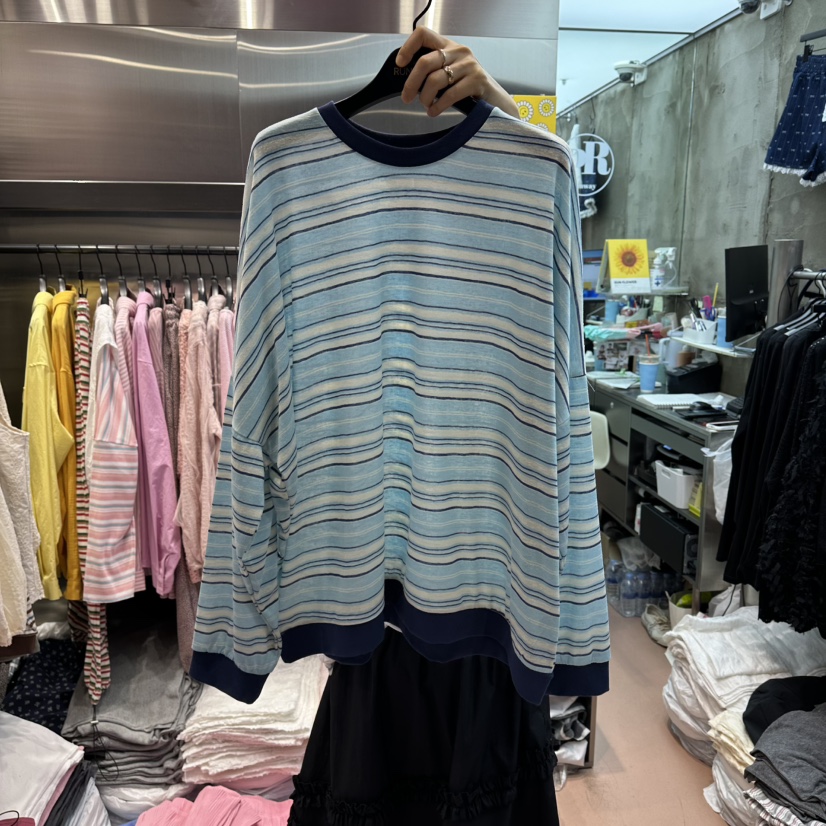 RUNWAY-런웨이韓國東大門直郵女士新品熱賣休閑推薦衛衣RUNWAY衛衣圖色3