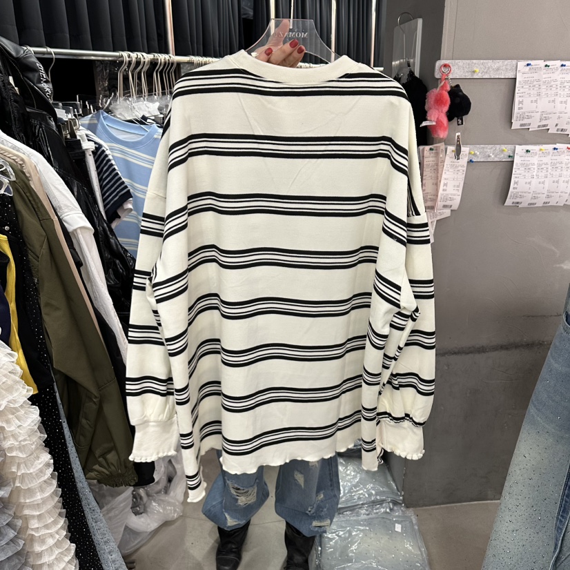 MOMAZU韓國東大門直郵女裝新款推薦26春夏人氣熱賣長袖T恤MOMAZU長袖T恤