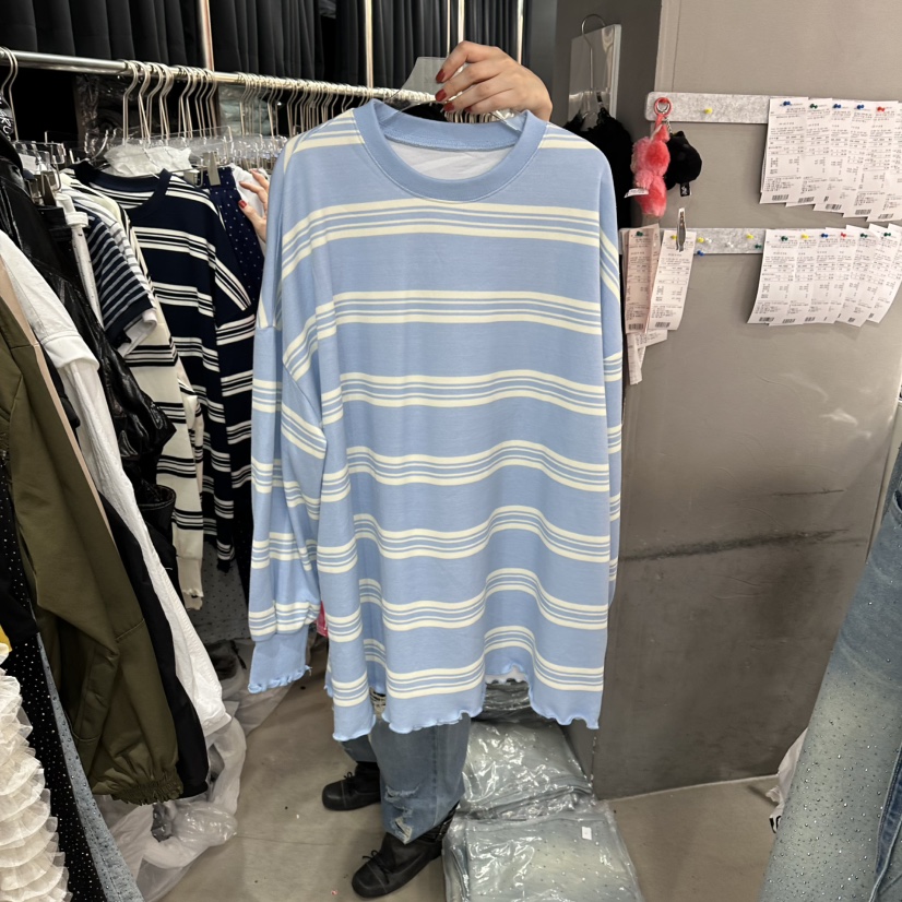 MOMAZU韓國東大門直郵女裝新款推薦26春夏人氣熱賣長袖T恤MOMAZU長袖T恤圖色2