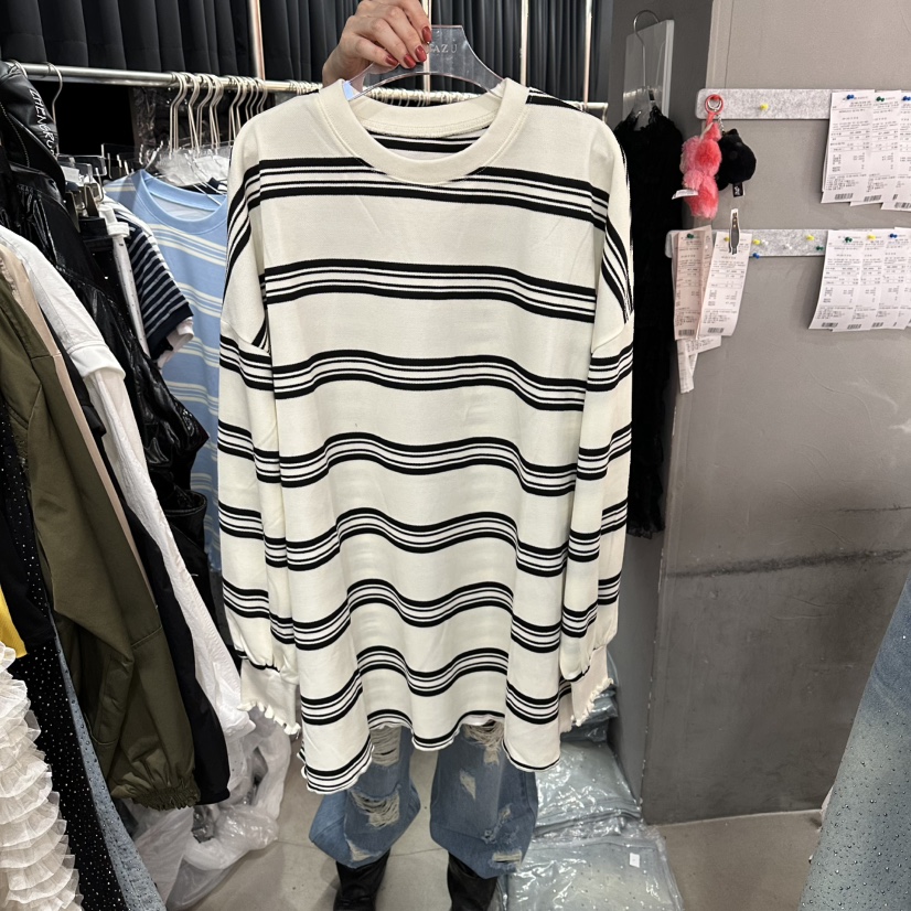 MOMAZU韓國東大門直郵女裝新款推薦26春夏人氣熱賣長袖T恤MOMAZU長袖T恤圖色3