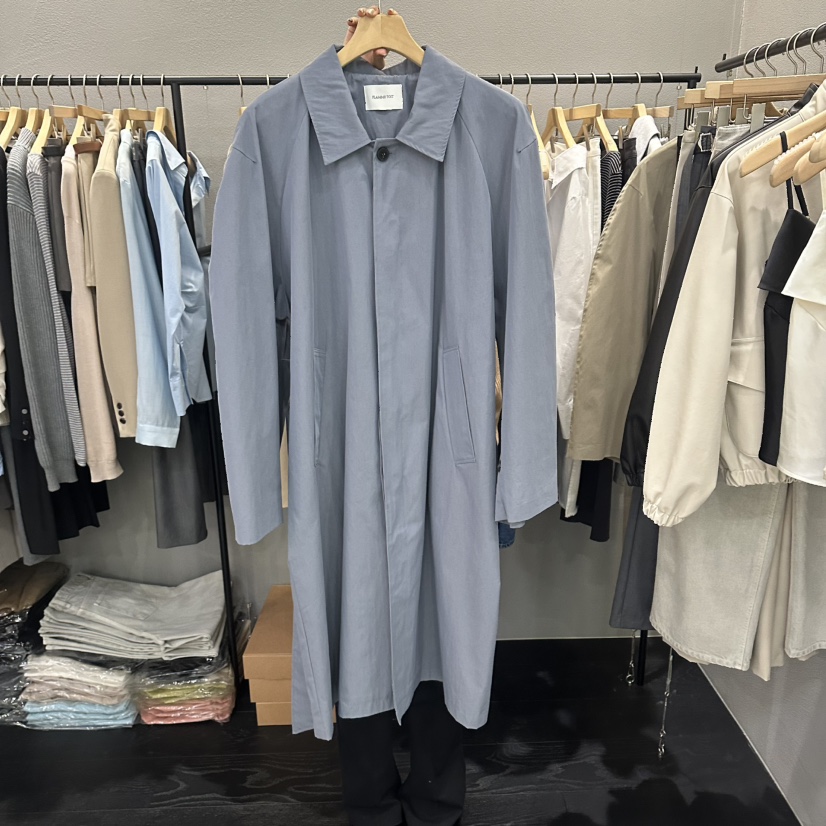 FLAMME TOIT/LUNAMDE韓國直郵女士新品人氣長款風衣含腰帶FLAMME TOIT/LUNAMDE長款風衣圖色1