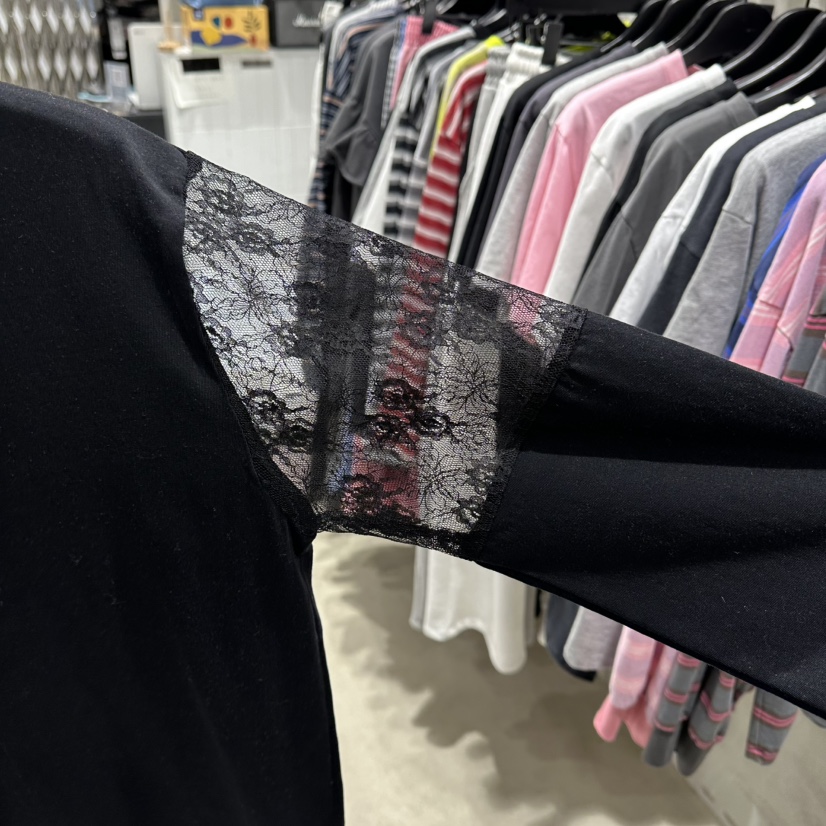 VANTA韓國直郵女士新款人氣職業熱賣26春夏長袖T恤羊絨透明VANTA長袖T恤