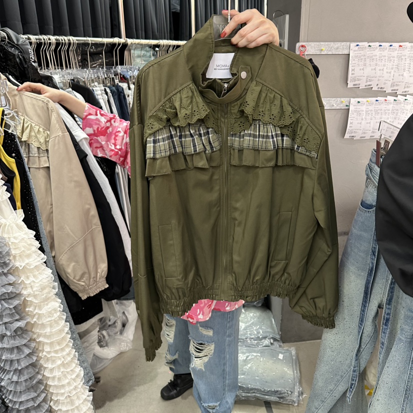 MOMAZU韓國直郵實拍女士新品休閑時尚推薦職業人氣26春夏夾克MOMAZU夾克圖色2