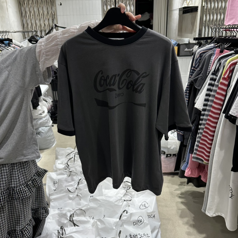 VANTA韓國東大門直郵女士新品時尚熱賣26春夏人氣職業T恤VANTAT恤圖色2