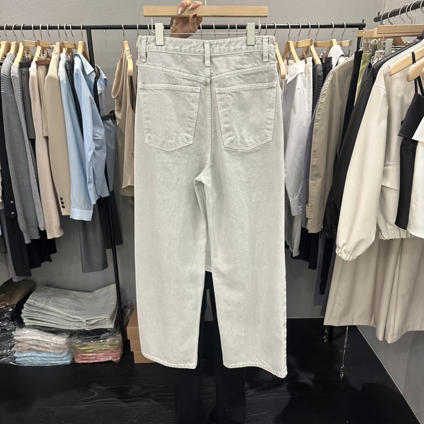 FLAMME TOIT/LUNAMDE韓國東大門代購女裝新款26春夏牛仔褲FLAMME TOIT/LUNAMDE牛仔褲