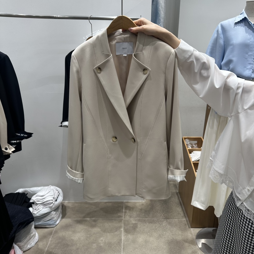 ENVY韓國直郵實拍女裝新品職業26春夏人氣時尚熱賣休閑夾克ENVY夾克圖色1