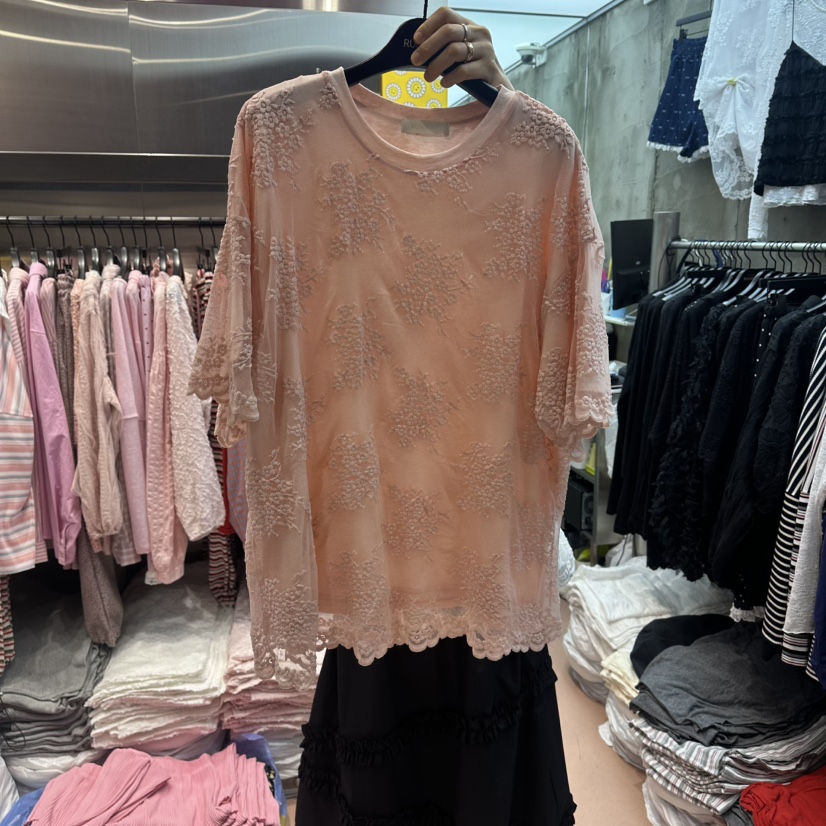 RUNWAY-런웨이韓國代購女裝新款職業26春夏休閑推薦熱賣T恤RUNWAYT恤圖色2