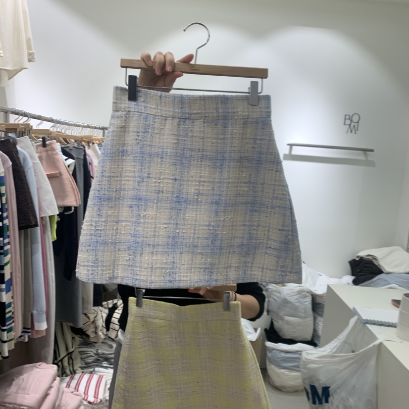 BY BOMI韓國直郵實拍女士新款推薦人氣職業26春夏休閑短裙BY BOMI短裙圖色1