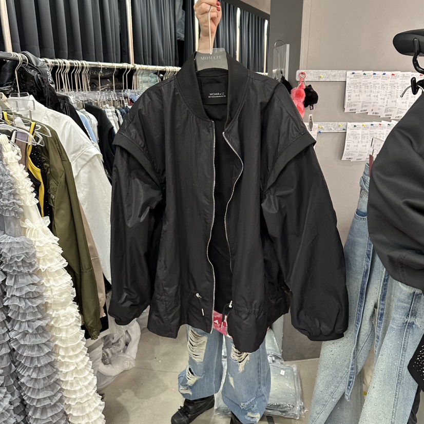 MOMAZU韓國東大門代購女士新款推薦熱賣人氣26春夏時尚夾克MOMAZU夾克圖色3