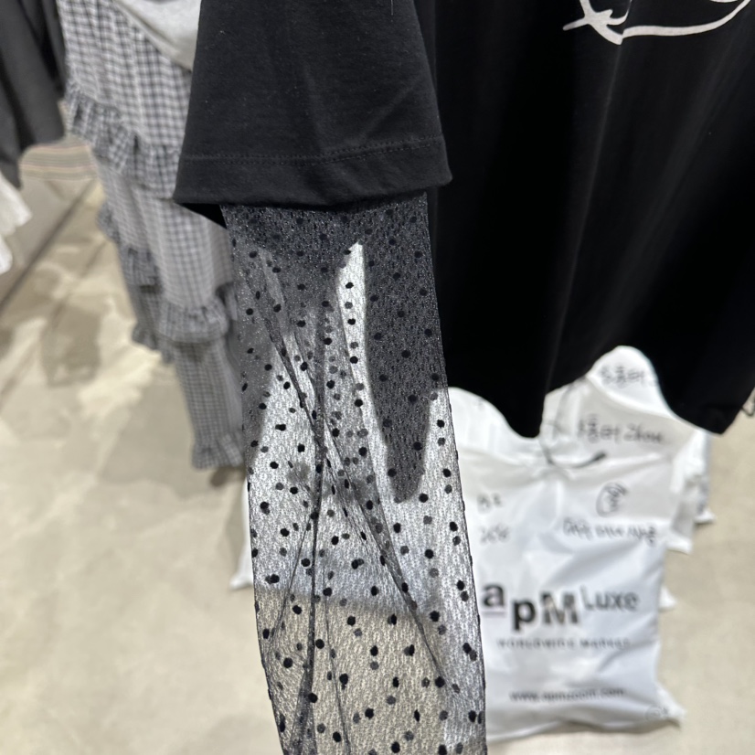 VANTA韓國東大門直郵女士新款推薦26春夏人氣時尚長袖T恤VANTA長袖T恤