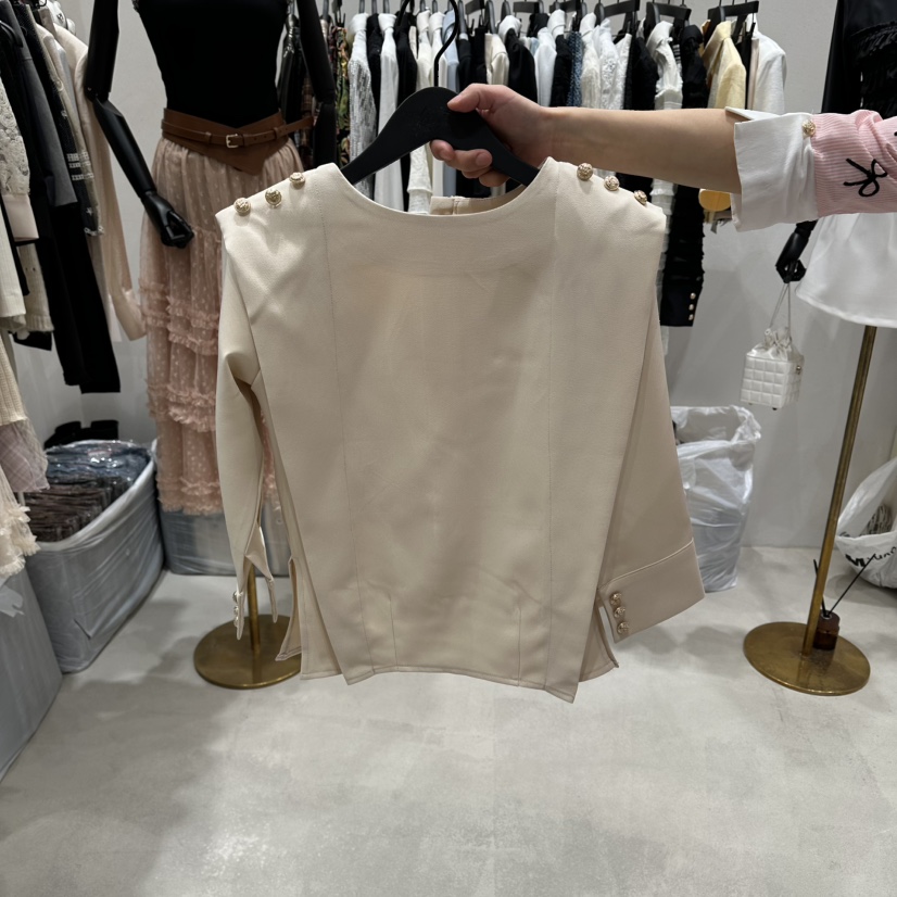 BUBBLE/LOTTIMO韓國東大門直郵女裝新款熱賣人氣襯衫蕾絲衫BUBBLE/LOTTIMO襯衫/蕾絲衫圖色1