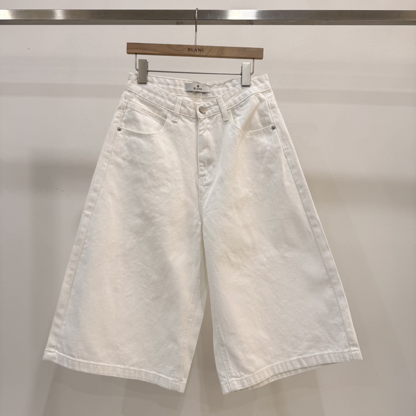 BLANC-A韓國東大門代購女士新品26春夏職業熱賣休閑短褲BLANC-A短褲圖色1