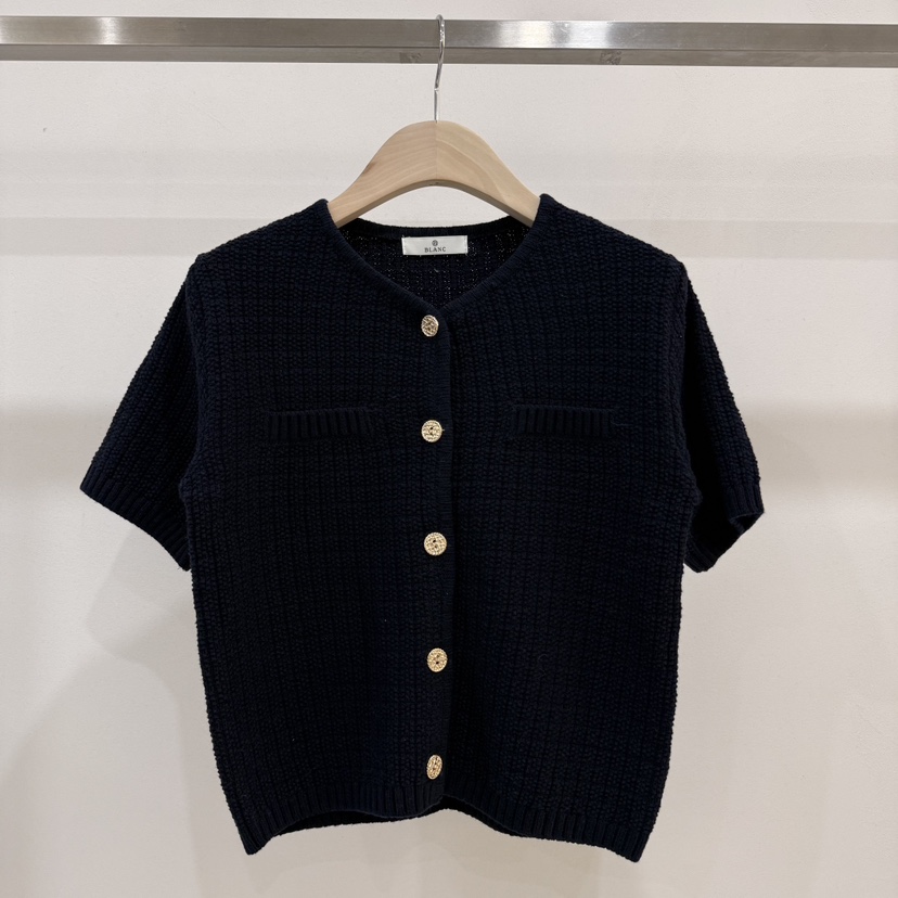 BLANC-A東大門直郵女裝新品人氣推薦職業真品針織衫粗花呢BLANC-A針織衫圖色3