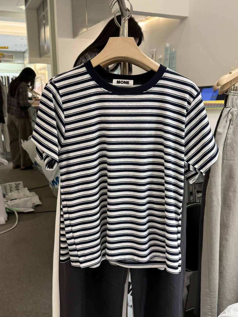 MONE-A韓國代購女士新款人氣真品推薦職業休閑熱賣時尚T恤MONE-AT恤圖色1