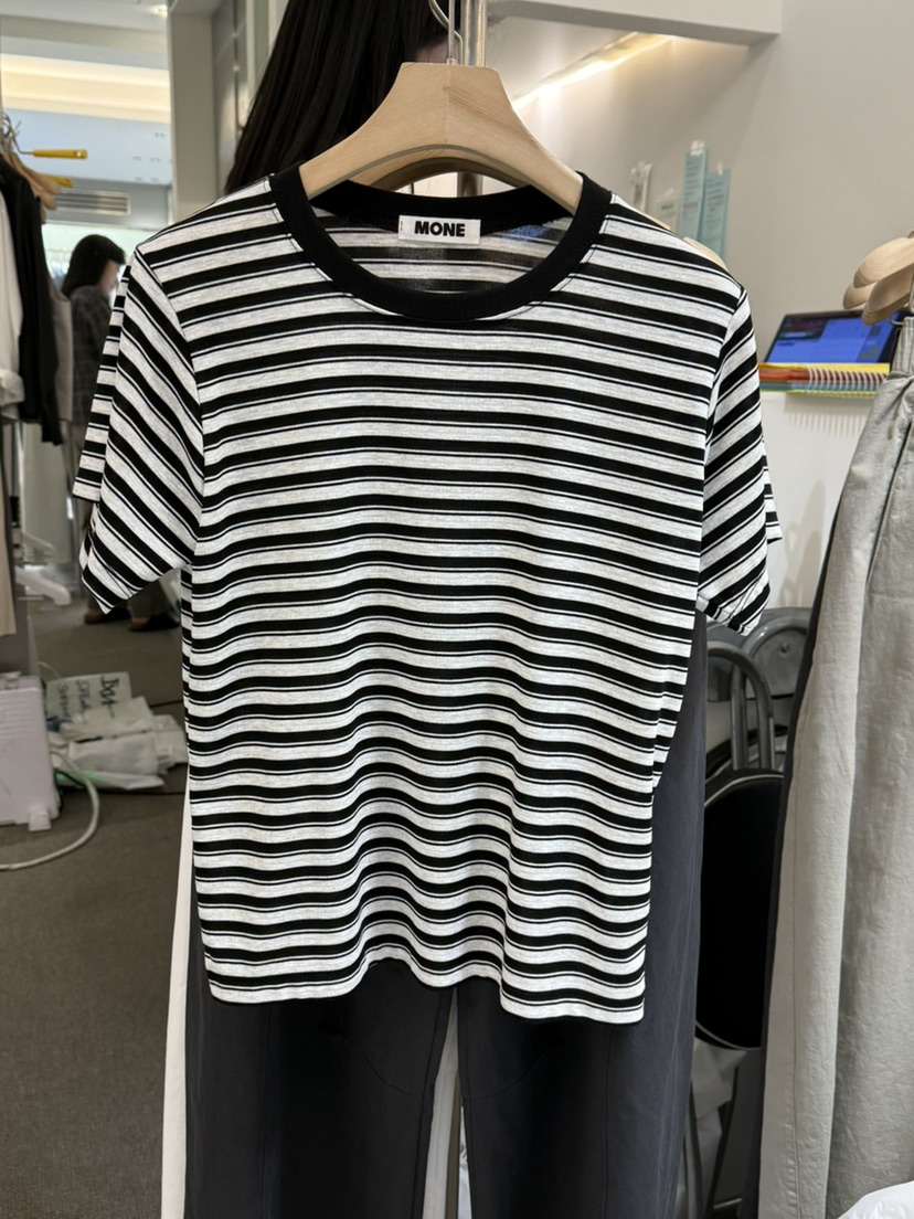 MONE-A韓國代購女士新款人氣真品推薦職業休閑熱賣時尚T恤MONE-AT恤圖色3