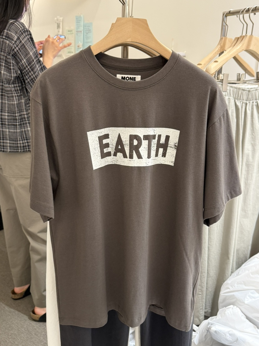 MONE-A東大門實拍女士新款熱賣26春夏真品休閑時尚推薦T恤MONE-AT恤圖色3