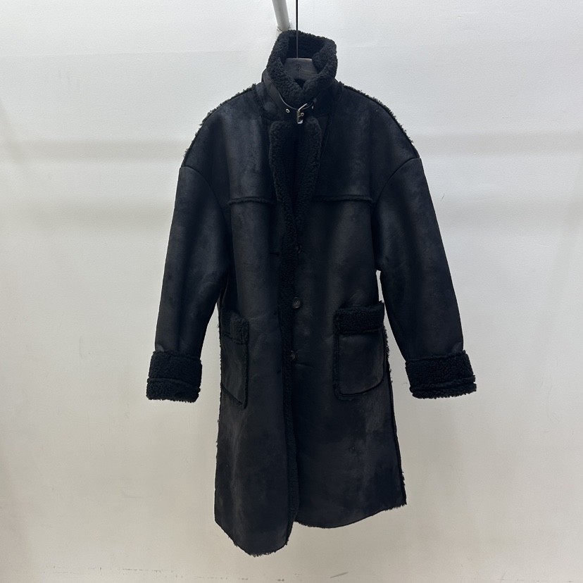 TRIPLE SEVEN韓國直郵女裝新品真品職業時尚人氣中長款大衣TRIPLE SEVEN中長款大衣圖色1