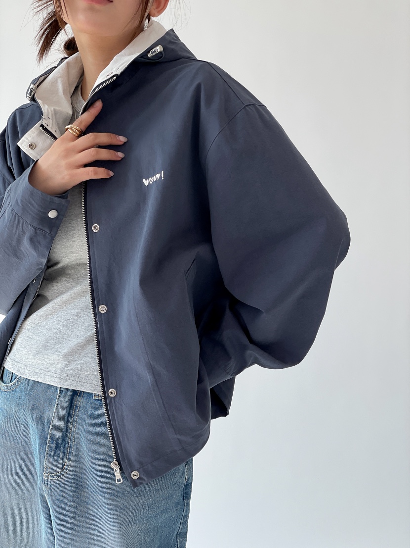 BOUND.A東大門實拍女士新品職業休閑真品人氣26春夏夾克刺繡BOUND.A夾克