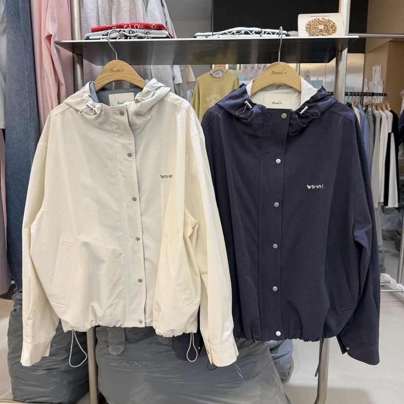BOUND.A東大門實拍女士新品職業休閑真品人氣26春夏夾克刺繡BOUND.A夾克