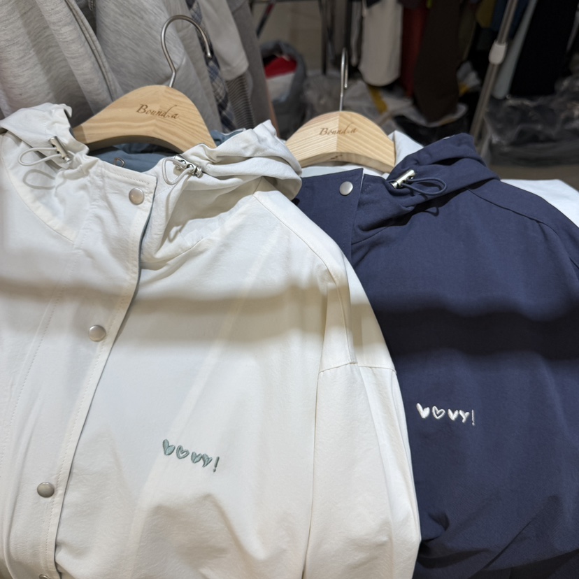 BOUND.A東大門實拍女士新品職業休閑真品人氣26春夏夾克刺繡BOUND.A夾克