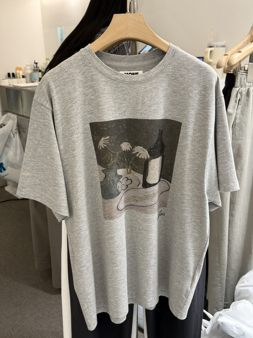 MONE-A韓國代購女裝新款時尚人氣26春夏真品休閑職業T恤MONE-AT恤圖色3