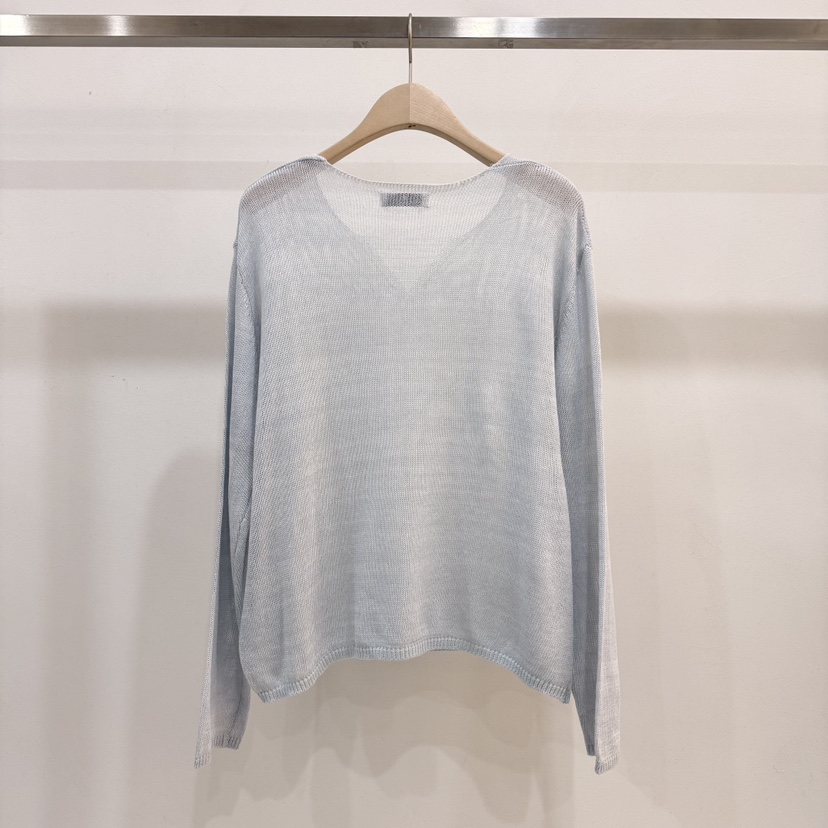 BLANC-A韓國東大門直郵女士新品人氣職業26春夏針織衫V領BLANC-A針織衫