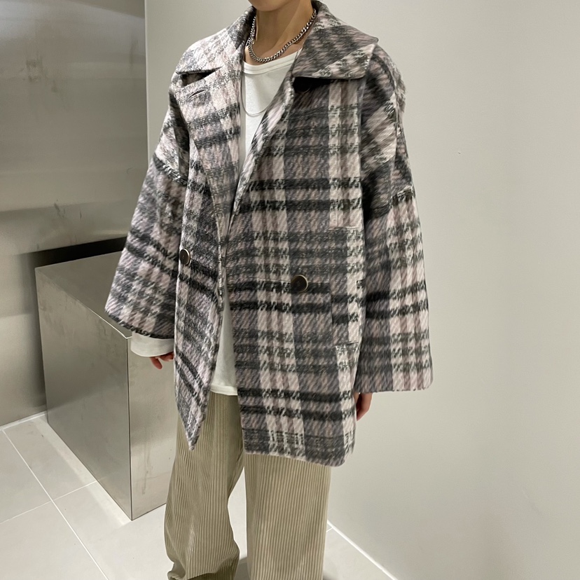 TRIPLE SEVEN東大門直郵女士新款推薦時尚熱賣真品短款大衣TRIPLE SEVEN短款大衣