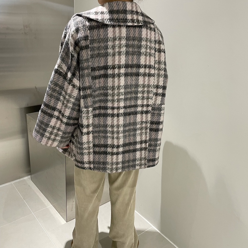 TRIPLE SEVEN東大門直郵女士新款推薦時尚熱賣真品短款大衣TRIPLE SEVEN短款大衣