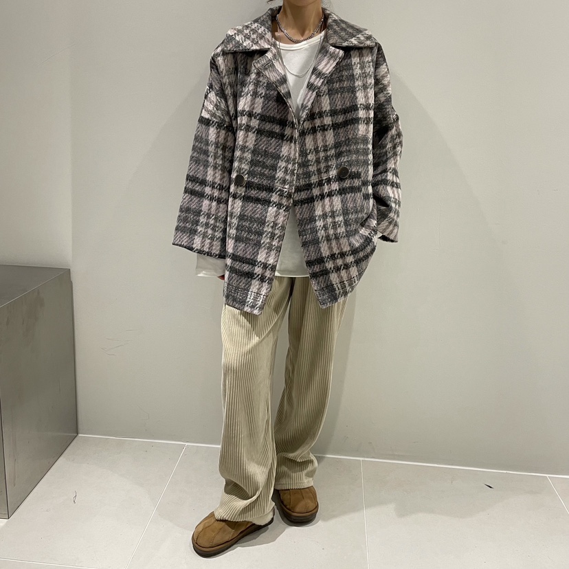 TRIPLE SEVEN東大門直郵女士新款推薦時尚熱賣真品短款大衣TRIPLE SEVEN短款大衣