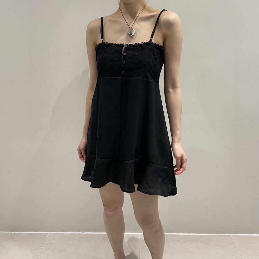 TRIPLE SEVEN東大門直郵女裝新款時尚人氣職業連衣裙亞麻布TRIPLE SEVEN連衣裙