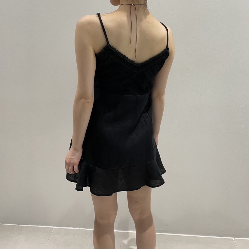 TRIPLE SEVEN東大門直郵女裝新款時尚人氣職業連衣裙亞麻布TRIPLE SEVEN連衣裙