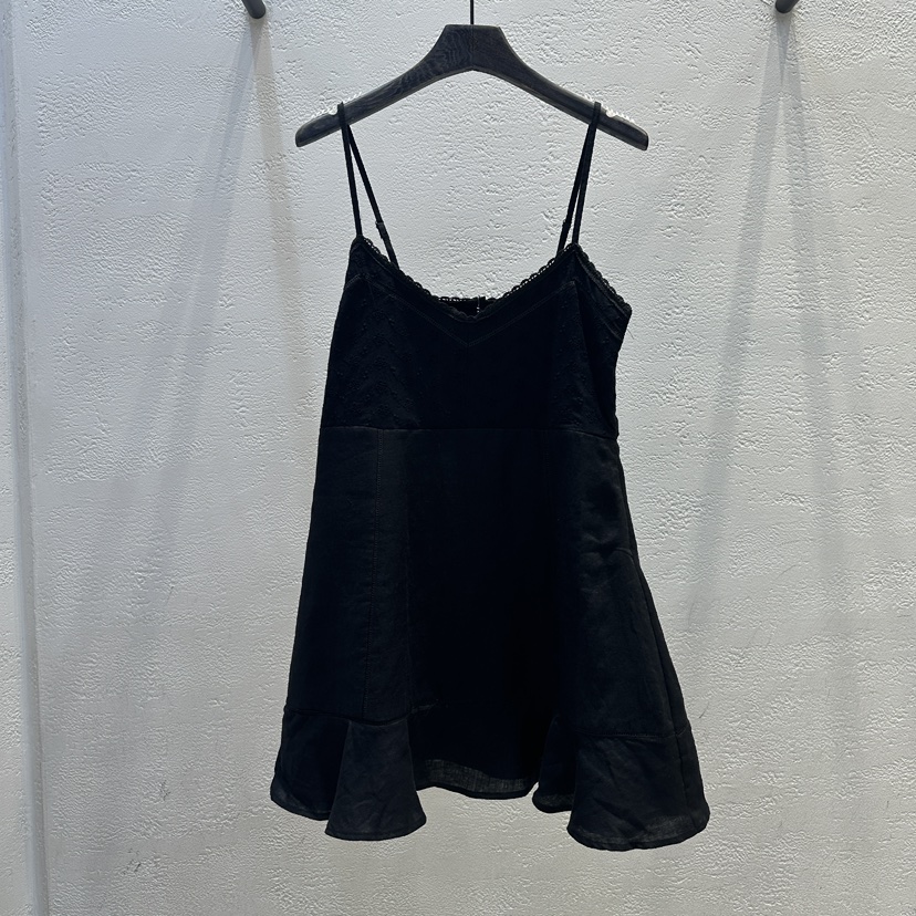 TRIPLE SEVEN東大門直郵女裝新款時尚人氣職業連衣裙亞麻布TRIPLE SEVEN連衣裙圖色1