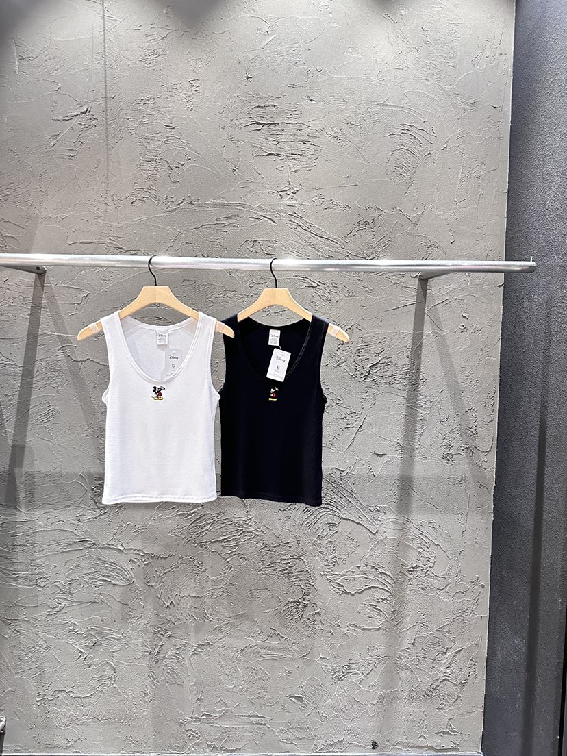 BLACK RIBBON-A東大門直郵女士新款時尚職業吊帶背心刺繡BLACK RIBBON-A吊帶/背心