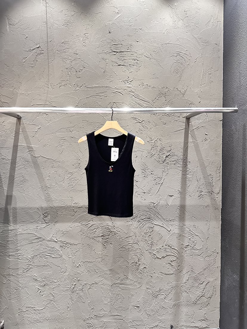 BLACK RIBBON-A東大門直郵女士新款時尚職業吊帶背心刺繡BLACK RIBBON-A吊帶/背心圖色2