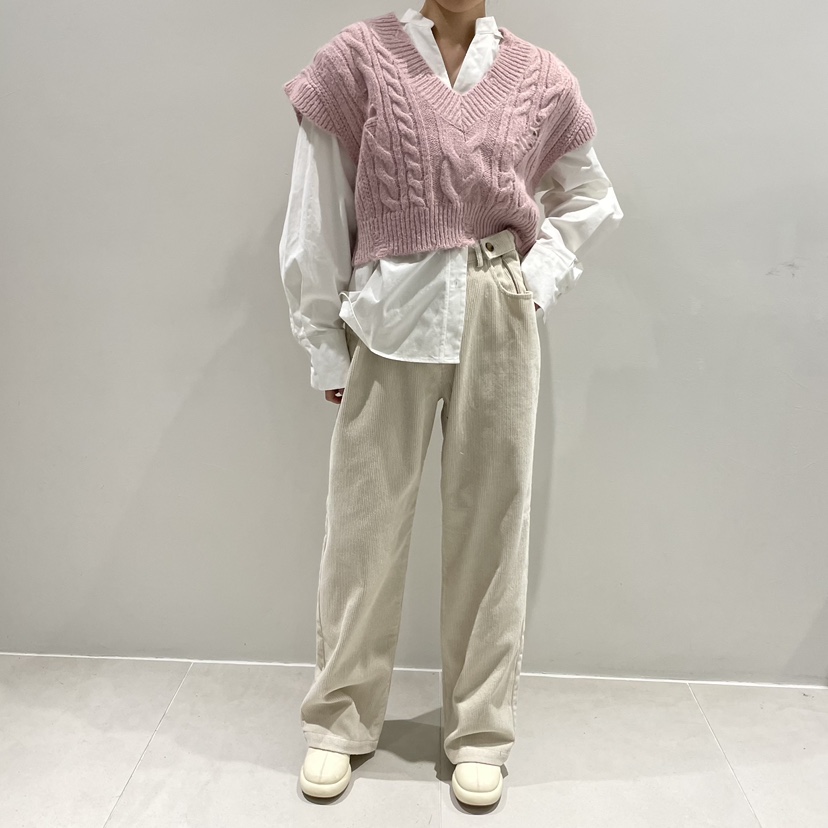 TRIPLE SEVEN東大門實拍女裝新品時尚職業吊帶背心馬海毛TRIPLE SEVEN吊帶/背心