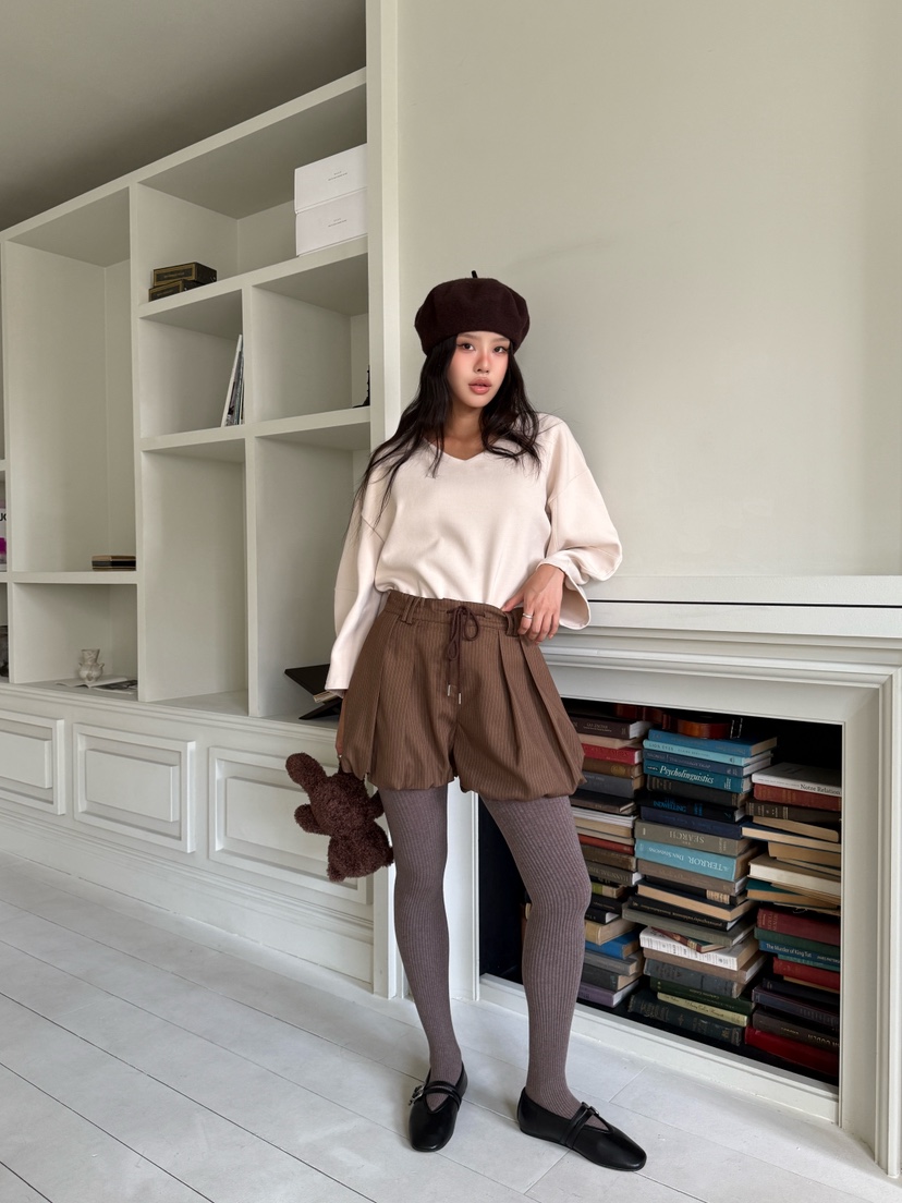 TRIPLE SEVEN韓國東大門代購女裝新款推薦熱賣休閑26春夏短褲TRIPLE SEVEN短褲