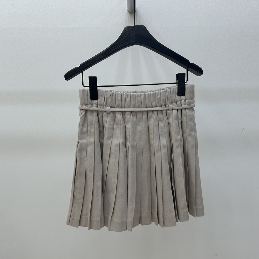 TRIPLE SEVEN韓國直郵女裝新品休閑26春夏短褲含腰繩褶裥TRIPLE SEVEN短褲