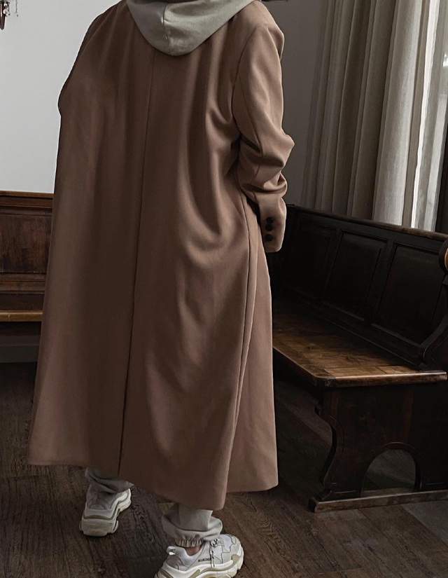 TRIPLE SEVEN韓國直郵女士新款時尚人氣推薦休閑中長款大衣TRIPLE SEVEN中長款大衣